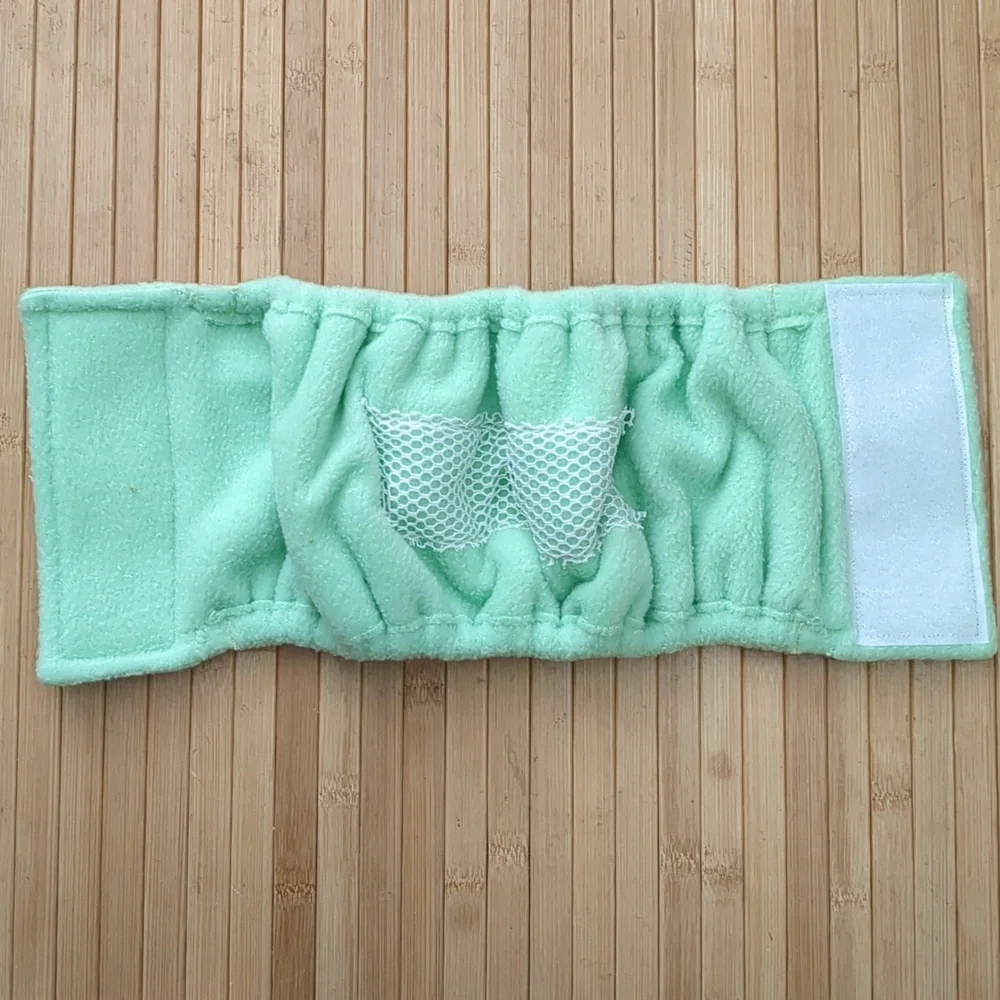 Male Dog Belly Bands Diapers, Set of 4, Super Soft Fleece, NEW, Size Large